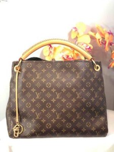 louis vuitton artsy handbolsa monogram empreinte leather mm