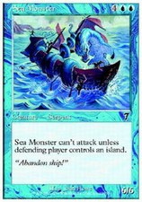 Sea Monster X4 (7th Edition) MTG (NM) *CCGHouse* Magic