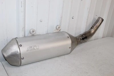 2019 - 2022 KTM 250 SXF OEM Exhaust Muffler Silencer 350 450 XCF 21/2 - Image 1 of 4