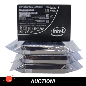3x INTEL OPTANE 375GB 2400MB/s 2.5 SSD SSDPE21K375GAW NVMe Solid State - Afbeelding 1 van 4