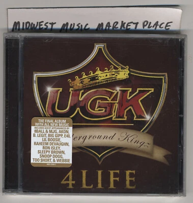 Underground Kingz - UGK 4 жизни компакт-диск - новый с шумихой стикер! Raheem DeVaughn Snoop - Изображение 1 из 2