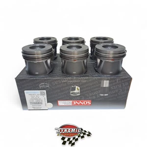 6X 83,00MM KOLBEN & RING FÜR MERCEDES DODGE CARGOLINER ML300 S320 GL350 OM642 - Bild 1 von 5