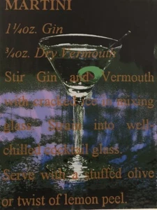 Martini Lithograph numbered signed Large 36x28 - Picture 1 of 5