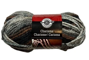 NEW Loops & Threads Charisma yarn in ASHES 109 YDS #5 CHUNKY ACRYLIC QTY OF 1 - Picture 1 of 1