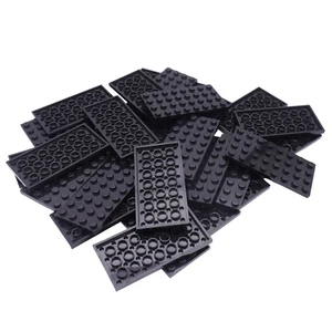 LEGO® Piastra di Costruzione 4x8 Piastra Nera - Vari Pezzi - 3035 NUOVO - Foto 1 di 4