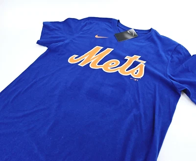 Camiseta de béisbol azul MLB de los New York Mets Nike Max Scherzer #21 para hombre GRANDE L NUEVA Foto 1 de 4