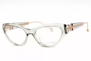 PHILIPP PLEIN VPP069S 03GU Eyeglasses Transparent Grey Frame 55mm - Picture 1 of 4