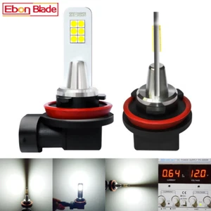 2x H8 H9 H11 H16 JP 3030 LED Fog Light Bulbs 0.64A Headlight DRL Lamp for Honda - Picture 1 of 10