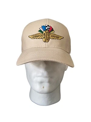 NUEVA Gorra Indianapolis Motor Speedway IMS IU Health Color Caqui Nueva sin Etiquetas Foto 1 de 4