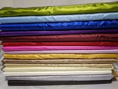 Habotai 14 colores 59", por yarda. Forro suave, muestras disponibles. Foto 1 de 4