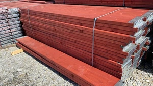 Holzboden Gerüst 45 qm (10x4,5m) mit Diagonale 2,5 m Feld - Bild 1 von 8