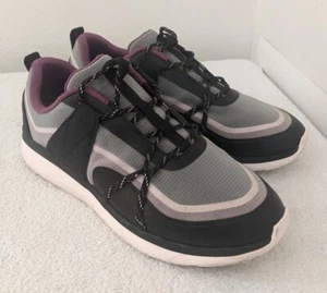 Vionic Womens Austyn Black Purple Walking Comfort Shoes Size 12 Sneakers - Picture 1 of 10