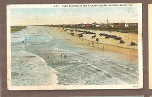 CARTOLINA D'EPOCA 1926 DAYTONA BEACH FLORIDA - Foto 1 di 1