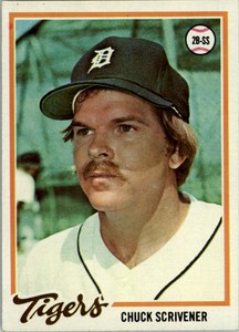 1978 Topps #94 Chuck Scrivener - EX
