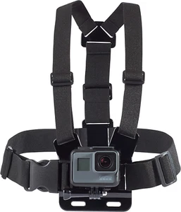 - Imbracatura Regolabile per Petto per Gopro E Action Cam, Leggera E Confortevol - Foto 1 di 12