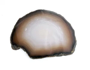 Polished Glossy Geode Agate Crystal Slice Stone Slab - Picture 1 of 2