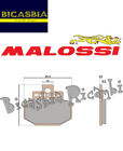 17422 - Brake Pads Rear malossi Gilera Runner St 200 4T LC