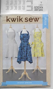 Kwik Sew K4305 Misses Full Aprons Sewing Pattern Uncut FF - Picture 1 of 4