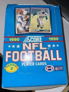 1990 Score NFL Football Player Cards Series 2 Box! - Bild 1 von 2