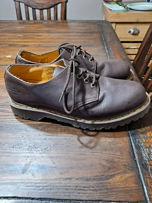 Vintage Dr.  Martins Size 11 Drk. Brown Great Condition - Image 1 of 4