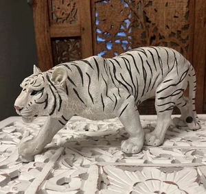 Tiger Figur detailliert 12 Zoll Resin Modell Wanderfigur groß schwer Resin - Bild 1 von 4