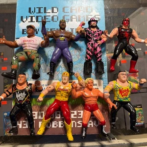 OSFTM WCW Konvolut 8 Vintage Wrestling Figuren - Bild 1 von 9