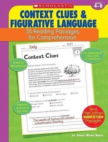Linda Ward Beech Context Clues & Figurative Language (Paperback) (US IMPORT) - Image 1 of 1