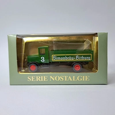 Roskopf 1:87, Serie Nostalgie, Mercedes L 5 "Simonbräu-Bitburg", nr.1008 ,OVP, - Bild 1 von 4