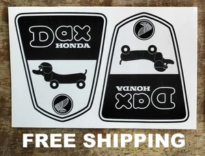 HONDA DAX ST50 ST70 50 70 DOG MINI TRAIL STICKER DECAL SET 2 PCS. FREE SHIPPING - Bild 1 von 2