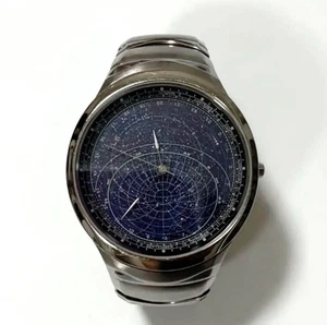 Citizen Astrodea Cosmo Sign CAL-4P92 Titanium Quartz Mens Watch Silver JP - Picture 1 of 3