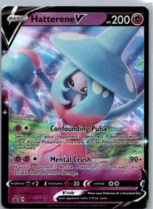 Pokemon TCG Hatterene V SWSH055/307 SWSH Black Star Promos NM - Bild 1 von 2
