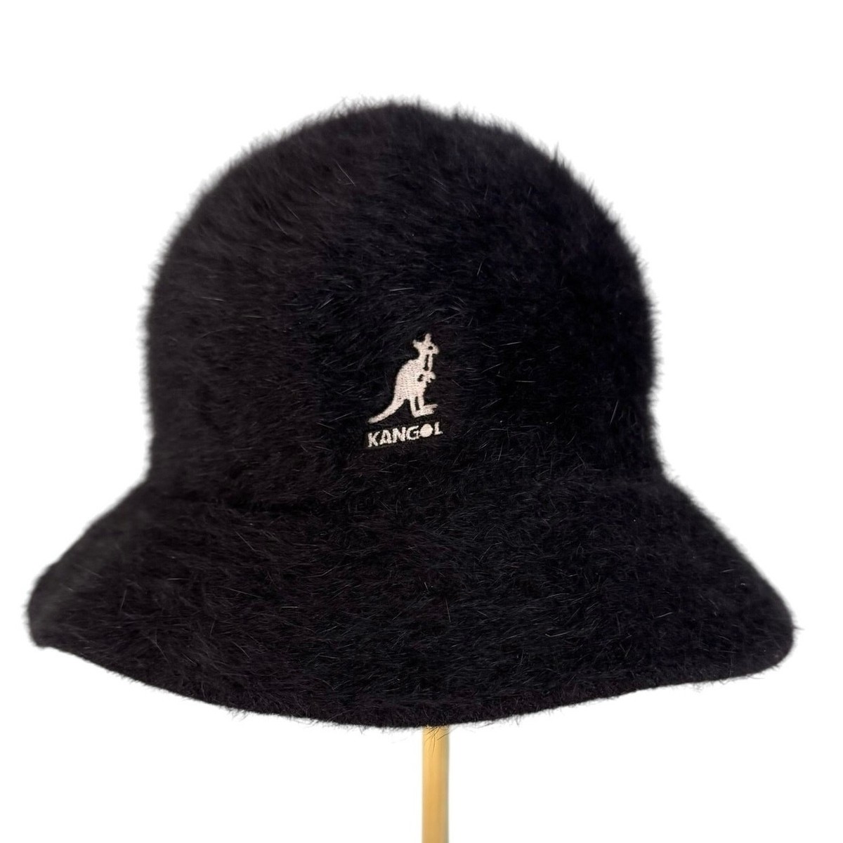 Vintage Kangol Furgora Bucket Hat Black Adult 25\