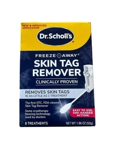 Removedor de etiquetas de piel Dr. Scholl's Freeze Away 8 tratamientos nuevo en paquete caducidad 2027 - Imagen 1 de 2