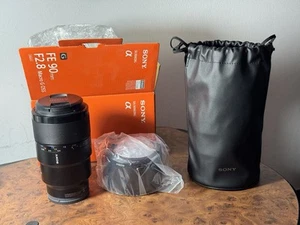 Sony SEL90M28G FE F2,8 Macro G OSS da 90mm - Nero - Imagen 1 de 5