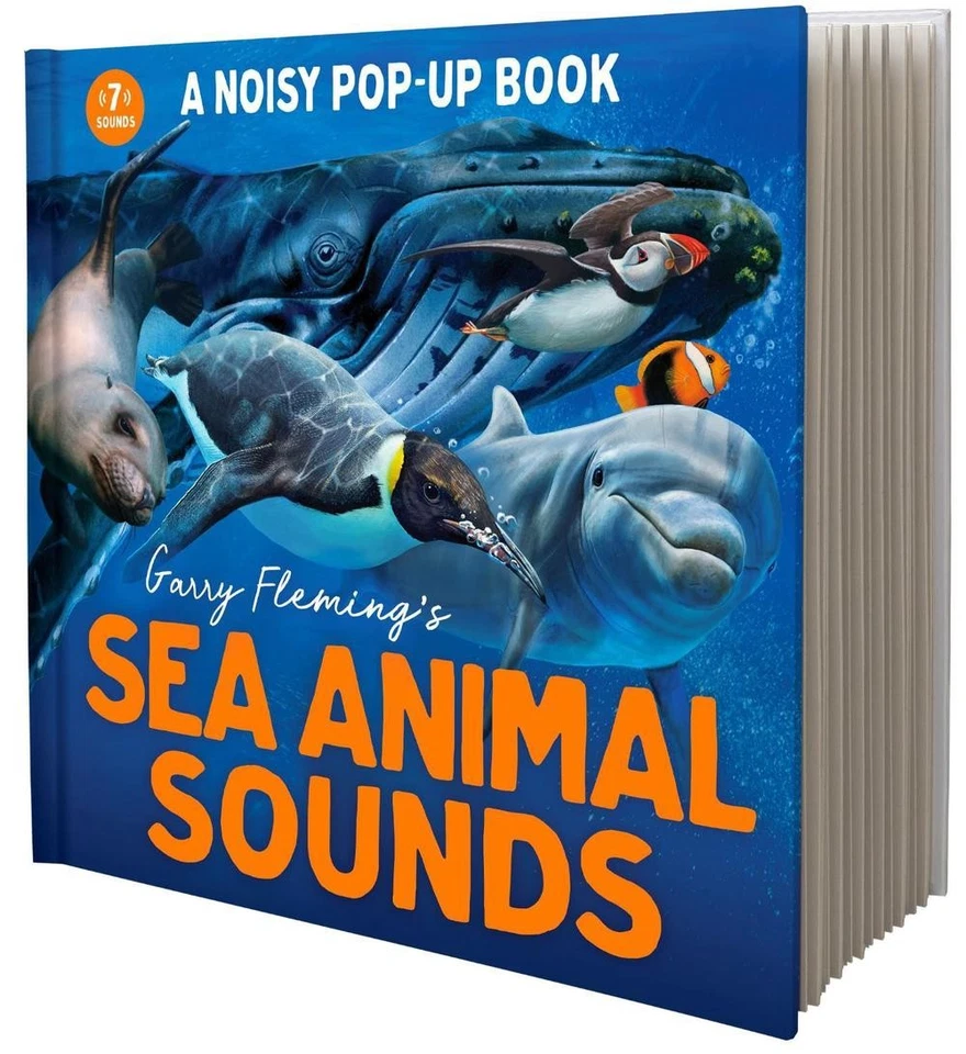 Garry Fleming's Sea Animal Sounds by Garry Fleming Board Book Book - Image 1 of 1
