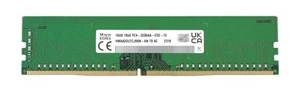 RAM Hynix 16GB 2Rx8 PC4-25600R DDR4 UDIMM ECC 3200MHz HMAA2GU7CJR8N-XN - Bild 1 von 1