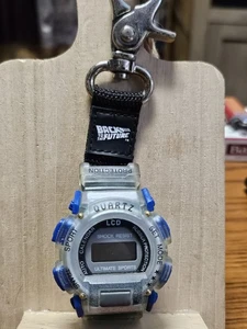 Vintage Back To The Future Gürtelclip Uhr Blau - Bild 1 von 3