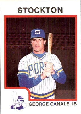 George Canale 1987 ProCards #256 RC FREE SHIPPING AutographDen - Image 1 of 2