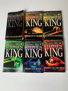 The Green Mile By Stephen King Complete Book Set 1-6 First Edition 1st Print - Picture 1 of 24