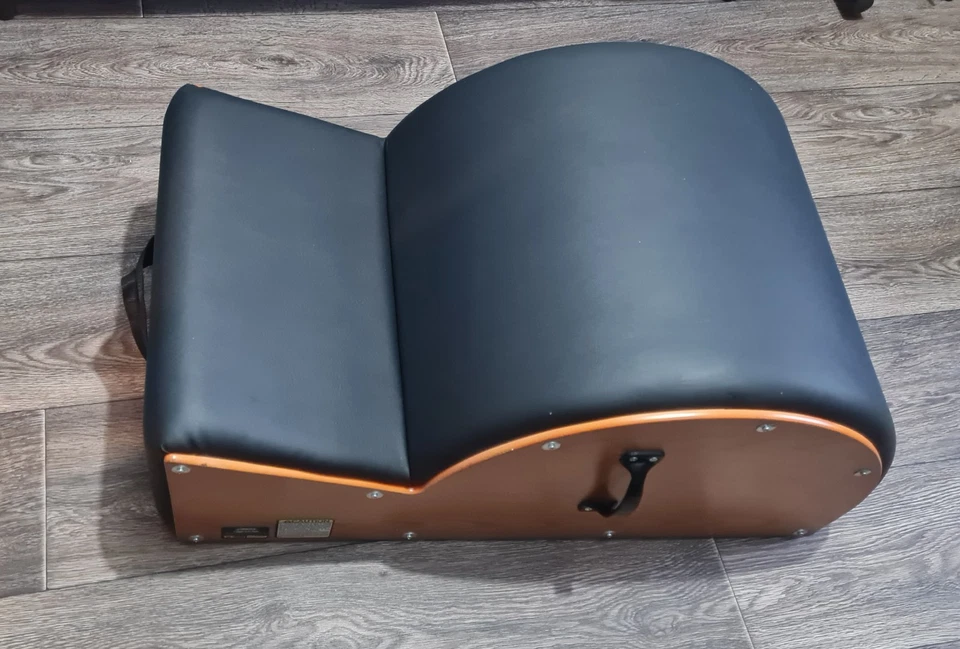 Corrector de postura de columna acolchada de madera Stamina AeroPilates barril de estiramiento Foto 1 de 4