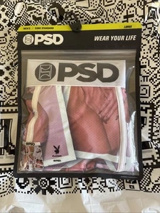PSD Underwear Men's X Playboy Frames Boxer Brief NWT and Pkg - Size Large - Picture 1 of 2