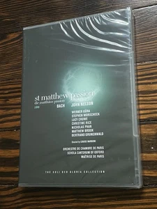 NEW / Nelson / Bach: St. Matthew Passion (2-DVD Set)) - Gura; Morscheck; Crowe.. - Foto 1 di 2