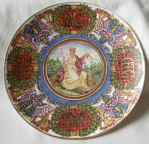 ANTIQUE FULLY HAND PAINTED MINTON PORCELAIN CABINET PLATE BY --C.G.GRAY 1922 - Picture 1 of 12