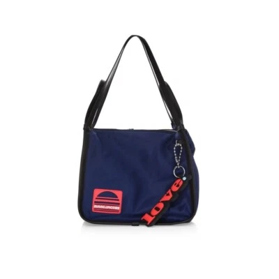 Bolso deportivo para mujer Marc Jacobs de nailon azul mar Foto 1 de 2