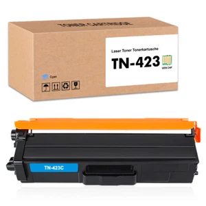 Compatible with Brother TN-423C Toner CyanTonerkartusche TN423C OVP 4000 S. 423C - Bild 1 von 3