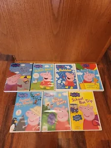 Peppa Pig DVD’s Lot of 7 Including 2 Specials, Cold Winter Day Golden Boots  - Picture 1 of 5