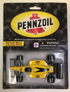 NIP Golden Wheel Die Cast Special Edition Metal 2002 Pennzoil Indy car 23 yellow - Picture 1 of 3