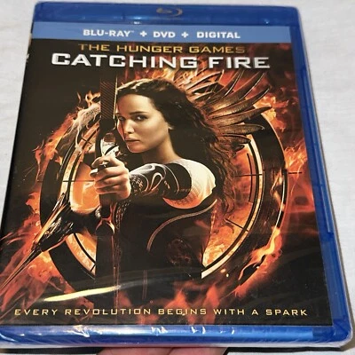 (SEALED) The Hunger Games: Catching Fire (Blu-ray + DVD + Digital Download Copy) - Image 1 of 3