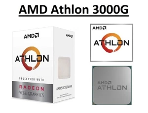 AMD Athlon 3000G Dual Core Processor 3.5 GHz,Socket AM4, 35W CPU - Picture 1 of 4