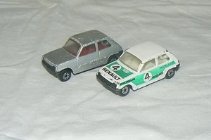 MATCHBOX lot de Renault 5 KONI Rallye le car et une grise 1978 Lesney - Picture 1 of 4